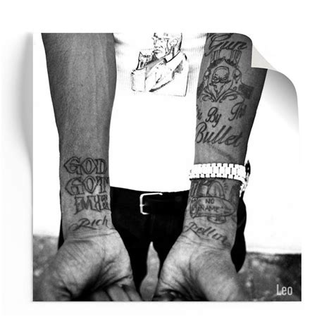 Nipsey Hussle Arm Tattoos