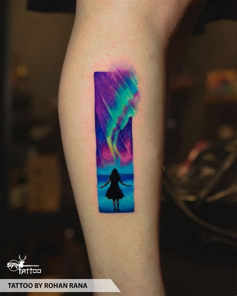 Northern Lights Tattoo Creative Tattoos Northern Lights Tattoo