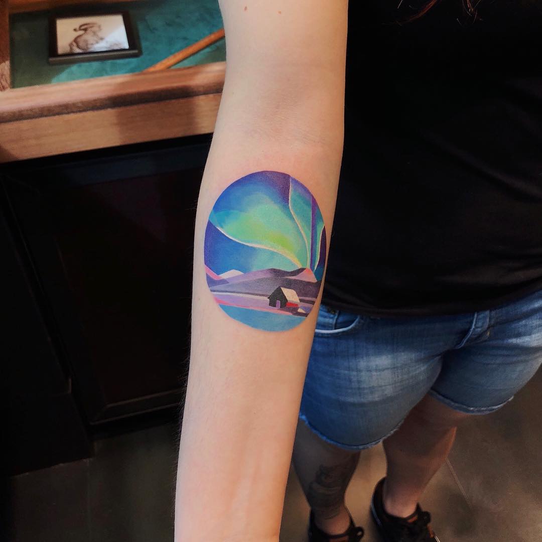 Northern Lights Tattoo