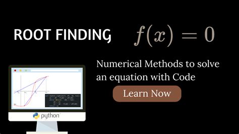 Numerical Methods For Root Finding With Python Code Bragitoff Com