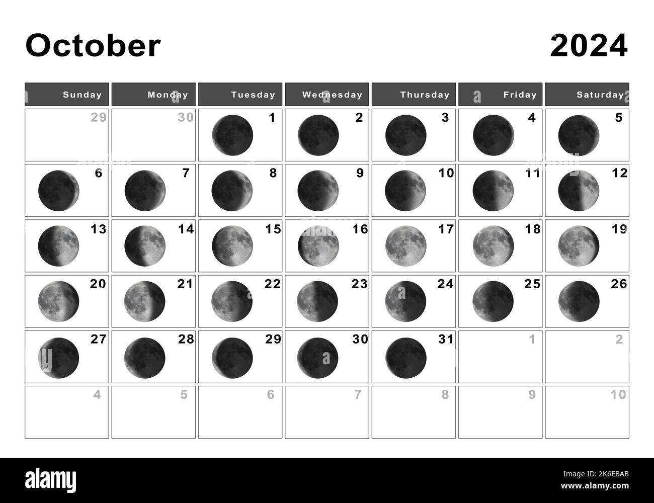 October 2024 Moon Phase Astrology Gillie Natividad