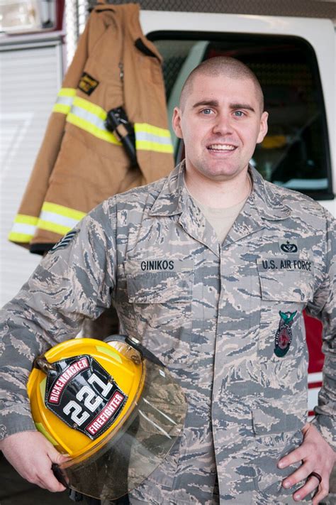 Ohio Airman Is Air National Guard S Firefighter Of The Year National