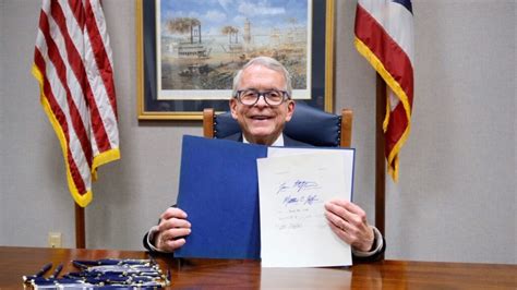 Ohio Gov Mike Dewine Signs State Budget With 14 Vetoes