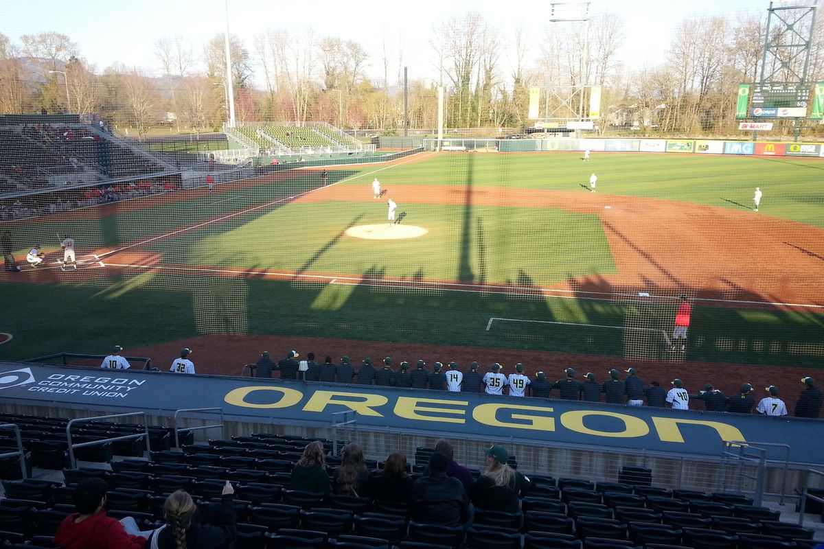 Oregon Ducks Baseball Game Against Portland Pilots Halted In 9Th Inning