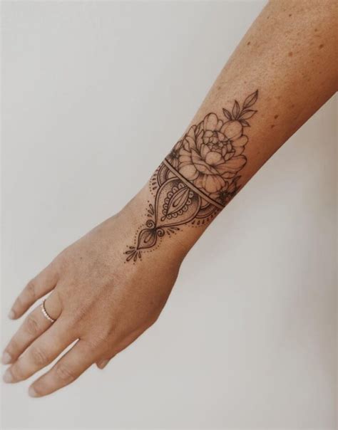 Ornamental Wrist Tattoo Inkstylemag