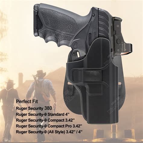 Owb Holster For Ruger Security 380 Security 9 Standard Compact Pro 3 42