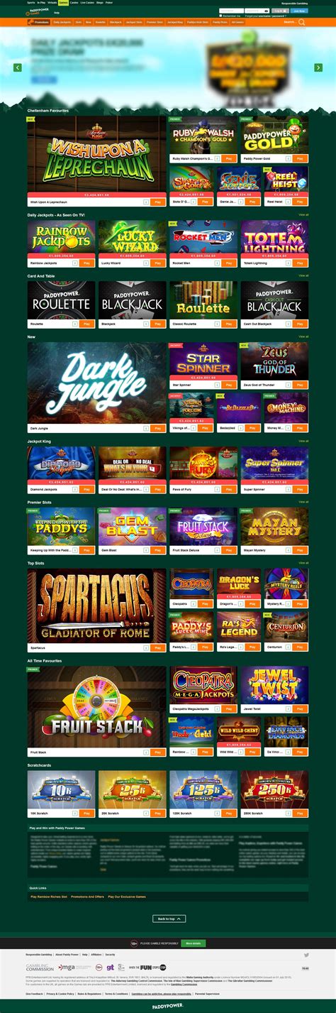 Paddy Power Games Casino Review Ratings Askgamblers