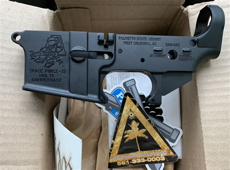 Palmetto State Armory Debuts New Amp Quot Space Force Amp Quot Ar 15 Lower Receivers