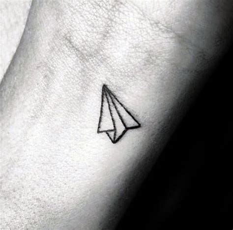 Paper Airplane Paper Airplane Tattoos Small Tattoos For Guys Tiny