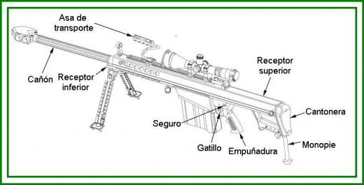 Partes De Un Rifle