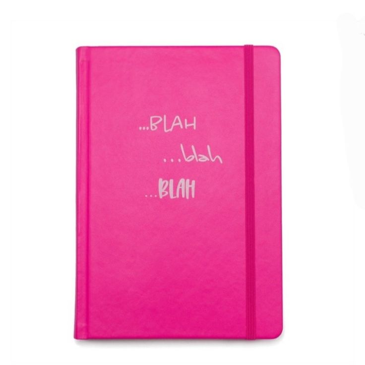 Pen Gear Neon Leatherette Journal 160 Lined Paper Pages Pink