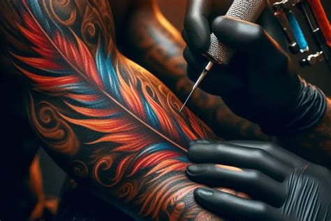 Phoenix Feather Tattoo Rise From The Ashes With Unique Ink Your Own