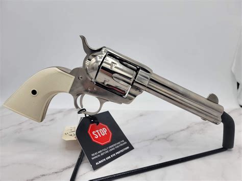 Pietta 1873 Gunfighter 45 Colt 4 75 Barrel Nickel Duke S Sport Shop