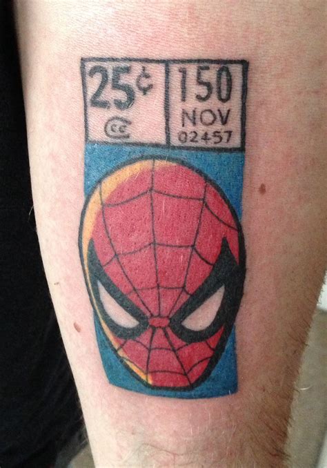 Pin By Joshua Joyce On Geek Spiderman Tattoo Nerdy Tattoos Comic Tattoo