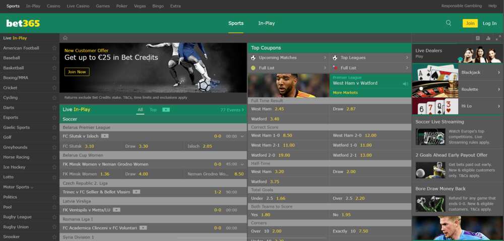 Playing On Bet365 Sign Up Login Mobile App Offers Promotions