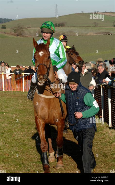 Point To Point Racing At Kenton Devon Uk Stock Photo Alamy