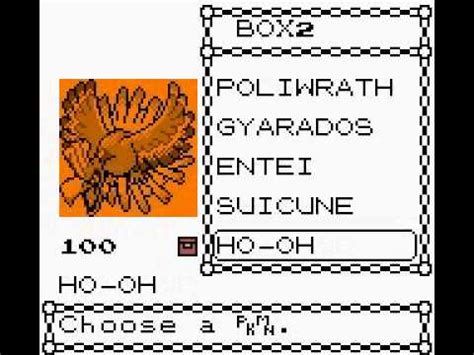 Pokemon Crystal Gold Silver Cheat Codes Cpu Android Ios Only Youtube