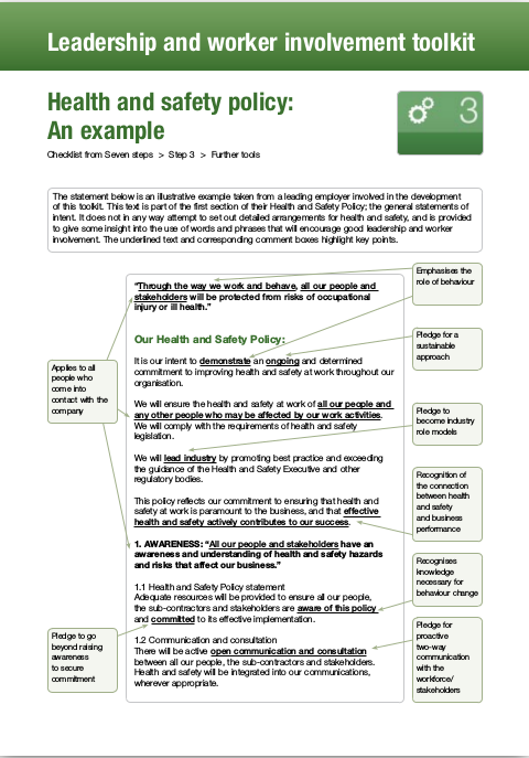 Policy 35 Examples Format Pdf