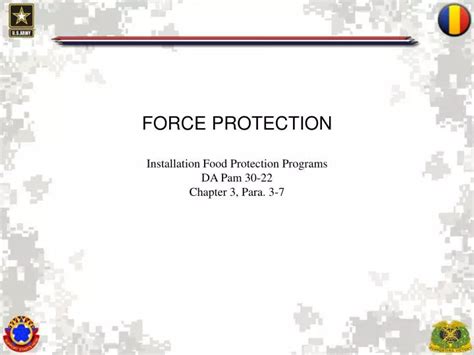 Ppt Force Protection Powerpoint Presentation Free Download Id 3119721