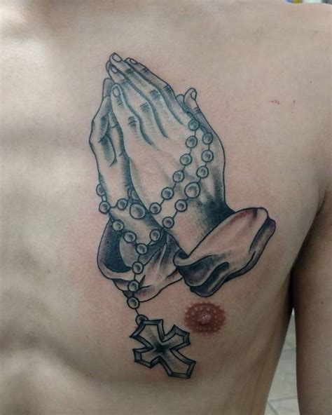 Praying Hands Chest Tattoo Designs Ideas And Meaning Tattoos For You The Best Porn Website