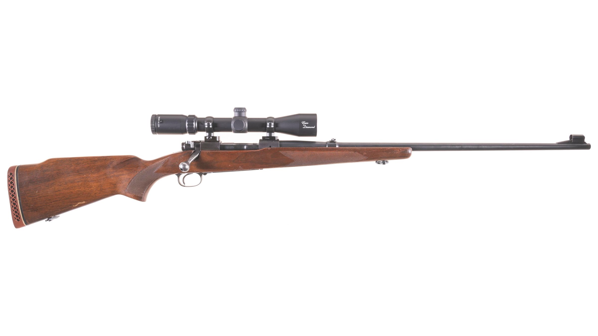 Pre 64 Winchester Model 70 Bolt Action Rifle With Scope Rock Island