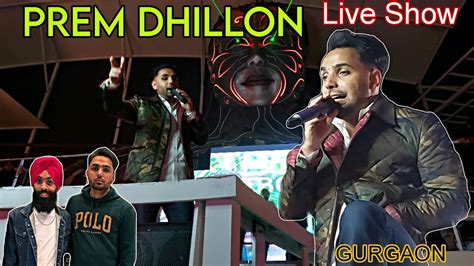 Prem Dhillon Live Concert Club Ebowla Gurgaon Punjabi Songs