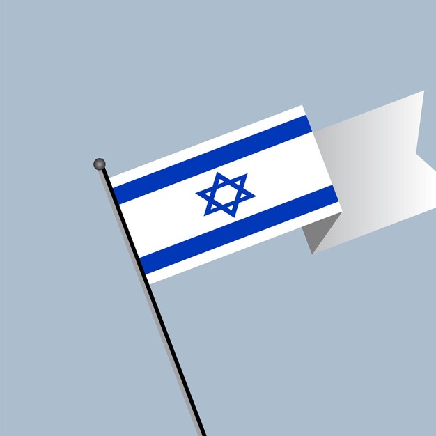 Premium Vector Illustration Of Israel Flag Template