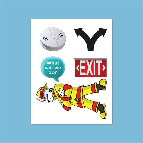 Printable Anchor Chart Kit How To Video Fire Safety At Home Sparky