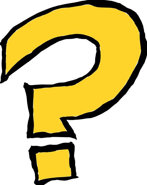 Question Mark Transparent Clipart Free Images Png Question Marks