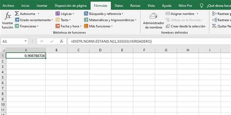 Quoi Servent Les Fonctions Excel Norm Dist Et Norm Dist N Informatique Mania