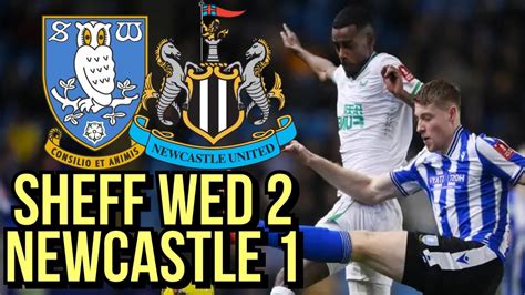 Report Wednesday 2 1 Newcastle News Sheffield Wednesday