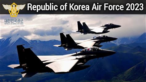 Republic Of Korea Air Force South Korea Youtube