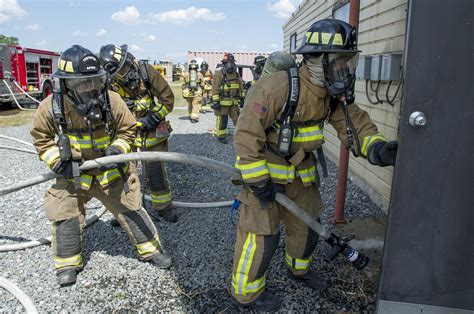 Reservists Train To Save Fellow Firefighters Tinker Air Force Base