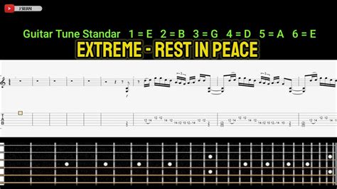 Rest In Peace Guitar Pro Tab By Extreme Musicnoteslib Com