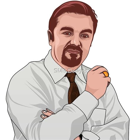 Ricky Gervais David Brent The Office By Steve Bigguy Redbubble