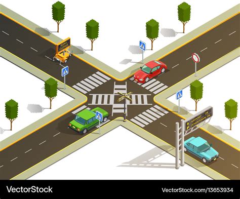 Road Intersection Design Photos And Vectors