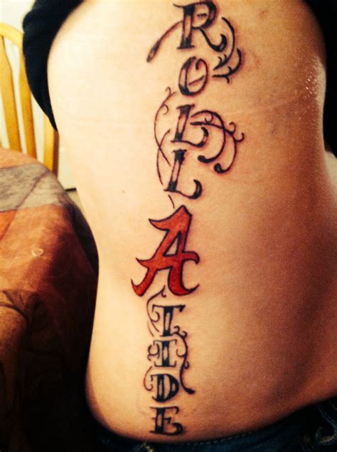 Rolltide Love My Tat Unique Tattoos Beautiful Tattoos Cool Tattoos