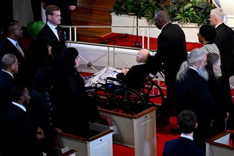 Rosalynn Carter Honored By Jimmy Amy Bidens At Georgia Memorial