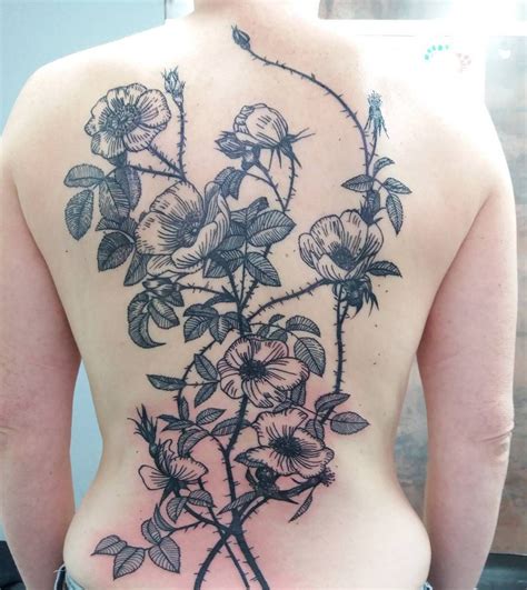 Rose Bush Tattoo