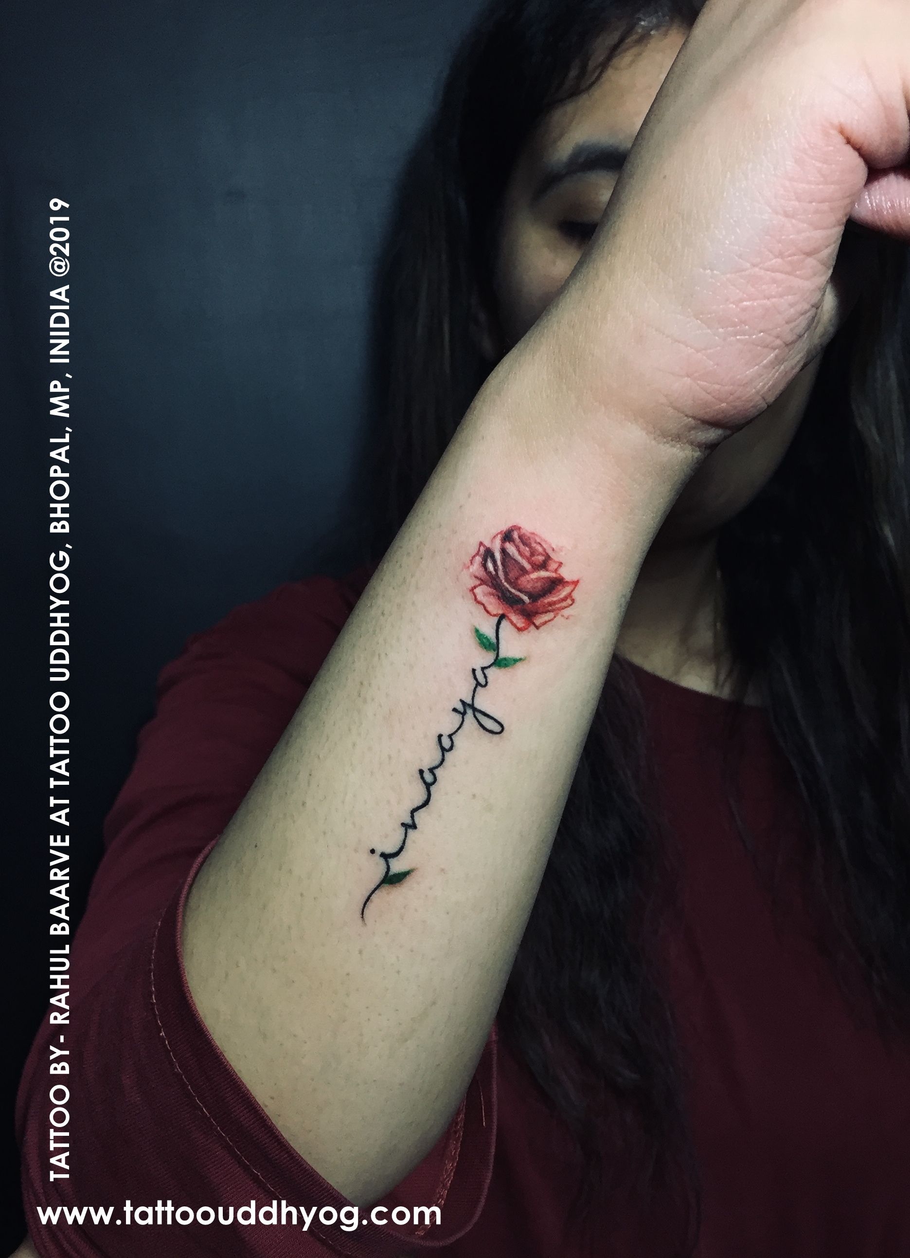 Roses Tattoos With Names