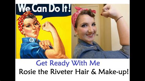 Rosie The Riveter Hair And Makeup Tutorial Makeupview Co