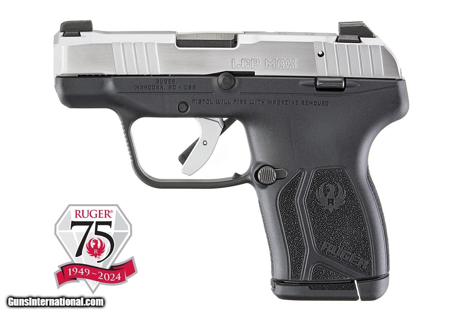 Ruger Lcp Max 75Th Anniversary 380 Upc 736676137756 Semi Auto Pistols