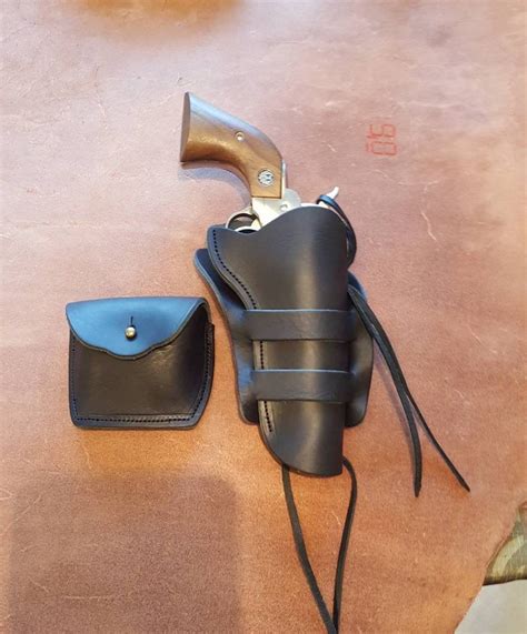 Ruger Single Six Side Draw Holster For 4 62 Barrel With Ammo Etsy Uk