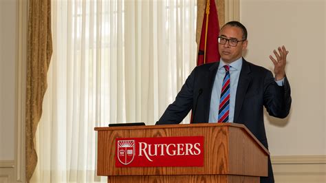 Rutgers President Jonathan Holloway Holds First Press Conference