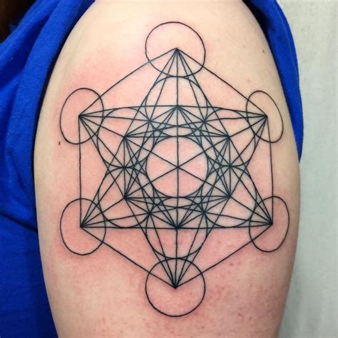 Sacredgeometry Sacred Geometry Metatronscube Tattoo By