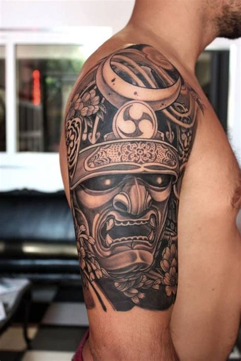 Samurai Mask Tattoos Designs Ideas And Meaning Tattoos For You