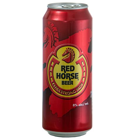 San Miguel Red Horse Extra Strong Beer In Can 330 Ml Lazada Ph