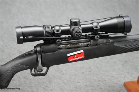 Savage Arms 110 Apex Hunter Xp 7Mm Prc 22 Amp Quot 3Rd Bolt Rifle W Vortex 3 9X40 Scope Tungsten