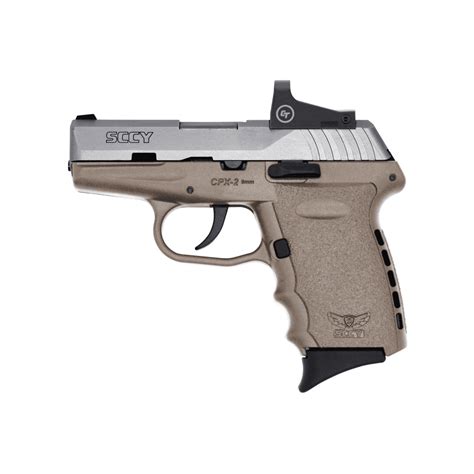 Sccy Cpx 2 Ss Fde 9Mm With Red Dot Dk Firearms