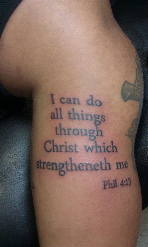 Scriptures Of Strength For Women Bible Verse Tattoo By Doingbigthings